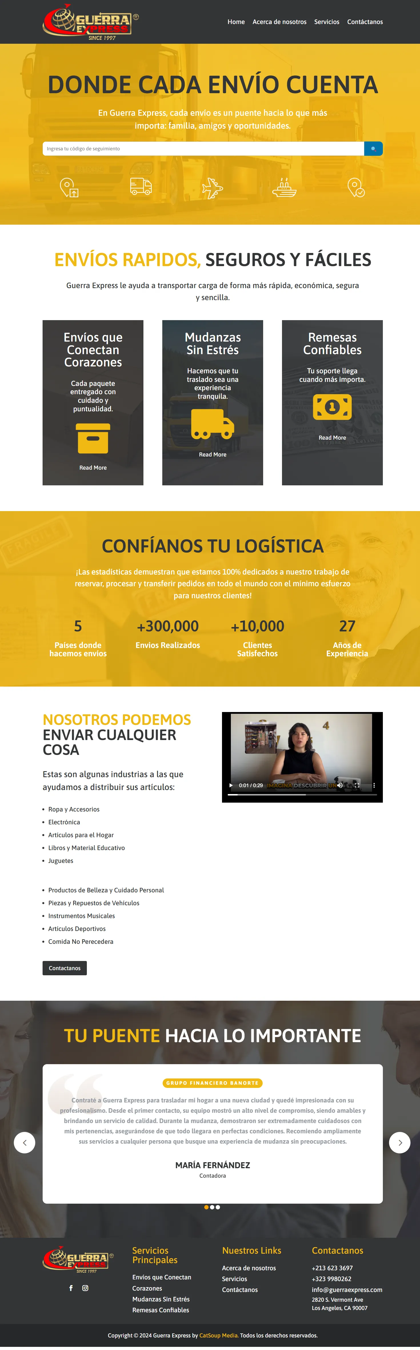 Guerra Express Paquetería — case study cover